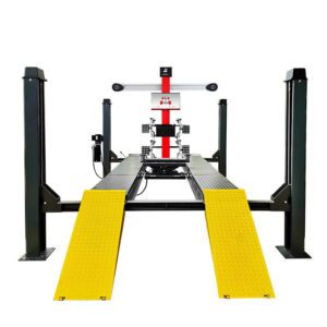 Durable Mobile 4 Post Car Lift 4000kg Hydraulic Auto Parking Lift