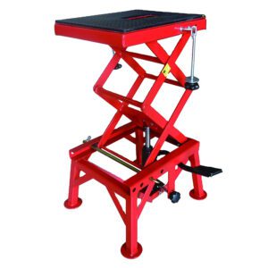 Motorcycle Lift Mini Scissor Lift, Heavy-Duty Off-Road Motorcycle Scissor Lift Stand