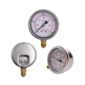 MPa/PSI Pressure Gauges for Lab Testing High Precision Dial