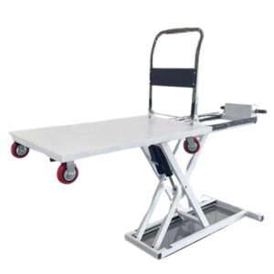 Hydraulic Electric Scissor Lift Flatbed Truck Cart For Van Use