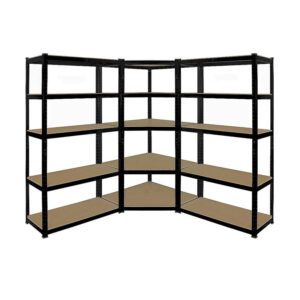 5-Tier Storage Racks for Garage – Boltless MDF Adjustable