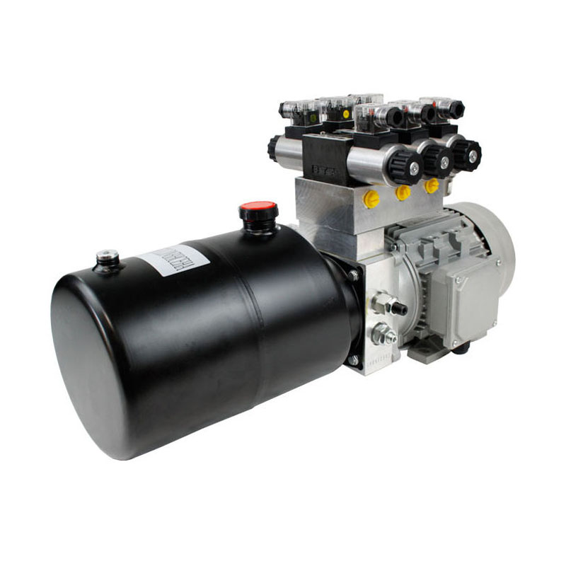 Reliable 1.6KW 12V Single Acting Hydraulic Pump for Trailer Lift