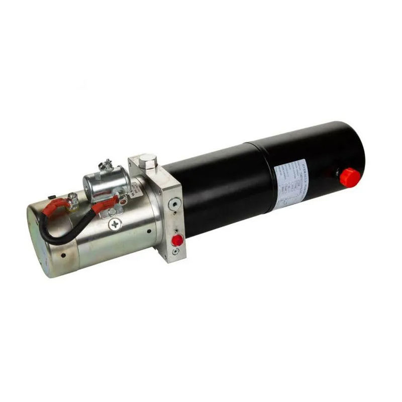 Reliable 1.6KW 12V Single Acting Hydraulic Pump for Trailer Lift - Image 2