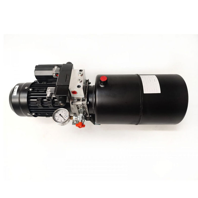 Reliable 1.6KW 12V Single Acting Hydraulic Pump for Trailer Lift - Image 3