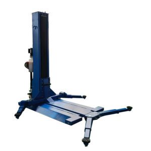 2800kg Single Post Hydraulic Car Lift Movable CE Approved