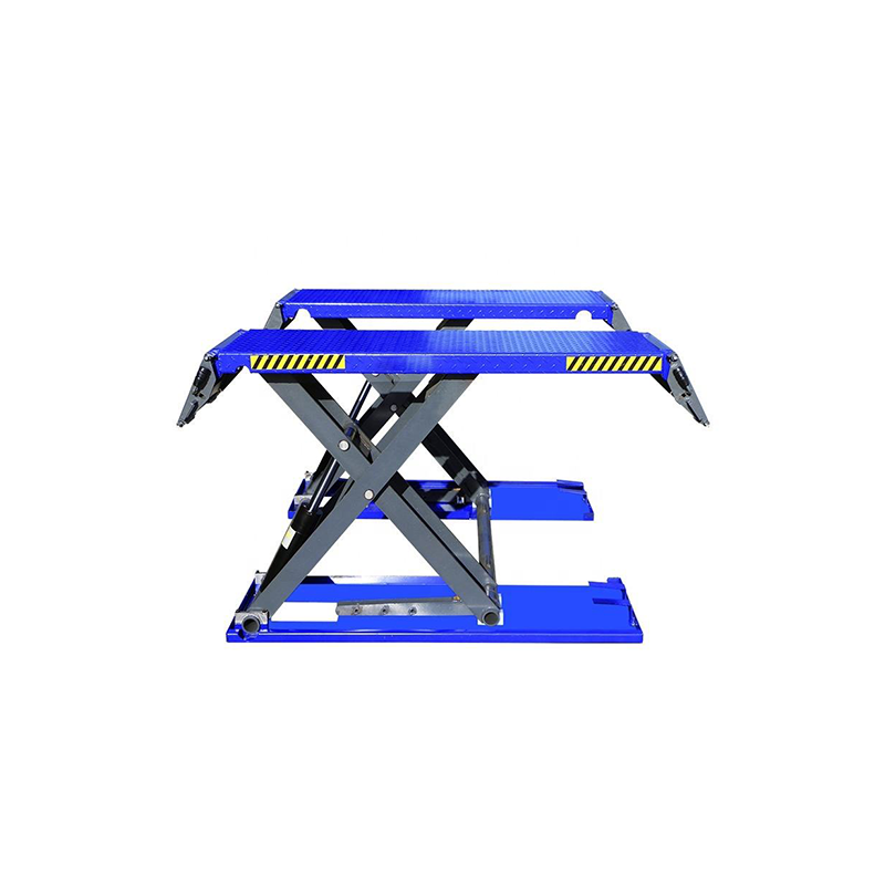220V Steel Hydraulic Scissor Lift Truck Crane
