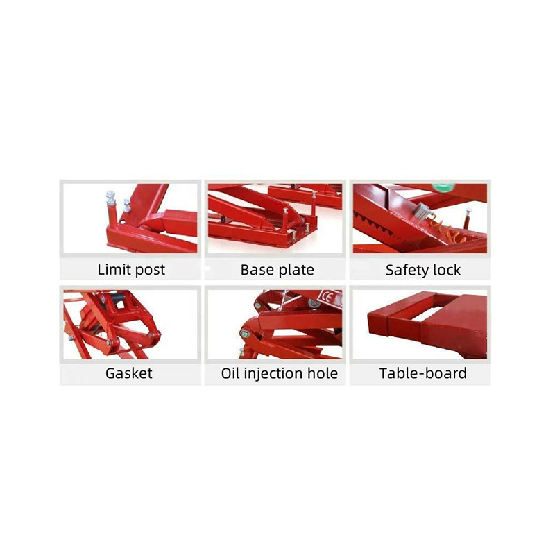 220V Steel Hydraulic Scissor Lift Truck Crane - Image 3