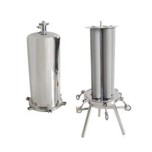 High Precision Titanium Rod Cartridge Filter for Beverage Industry
