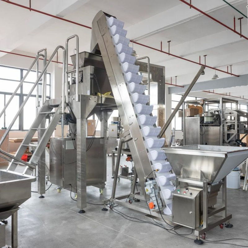 Vibrate Skip Bucket Elevator Stainless Steel Grain Food Conveyor - Image 2
