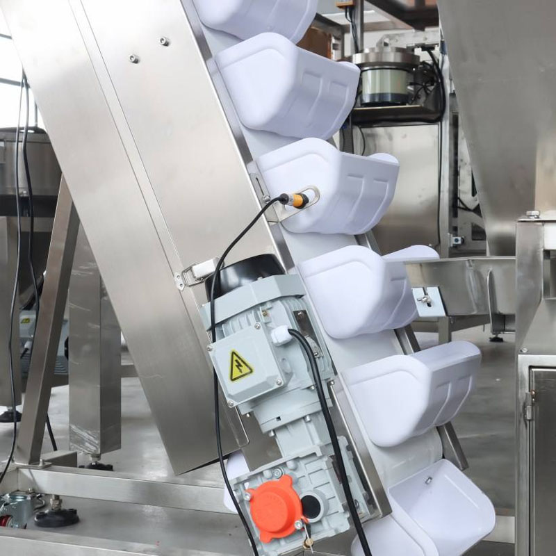 Vibrate Skip Bucket Elevator Stainless Steel Grain Food Conveyor - Image 3