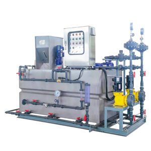 Automatic Polymer Powder Mixer & Dosing System for Wastewater Plants