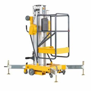 Single Post Car Lift Electric Work Hoist Car Lift for Maintenance