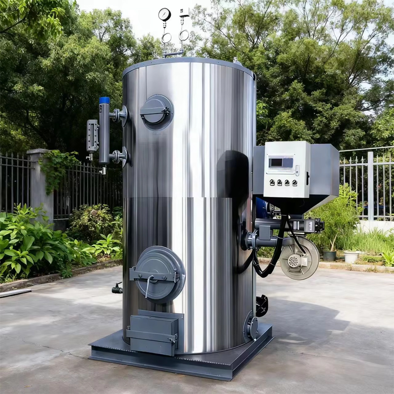 0.5 T/H Vertical Biomass Fire Tube Steam Generator - Image 4