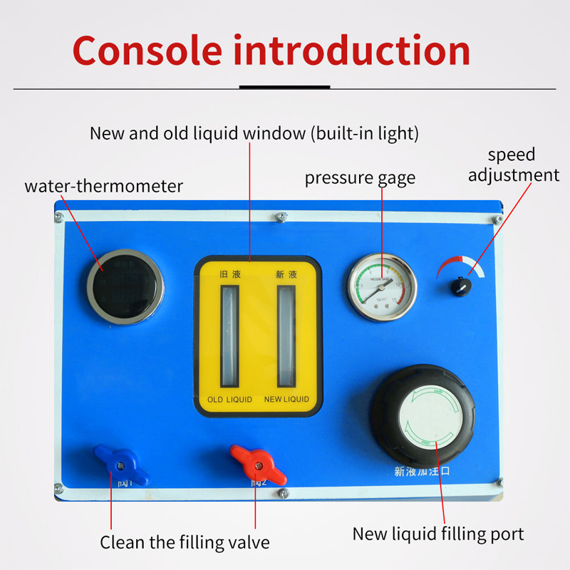 Automatic Automotive Cooling System Flush Machine For Coolant - Image 3