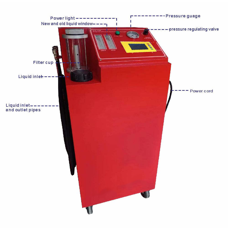 Automotive Engine Cooling System Flush Machine For Coolant - Image 3