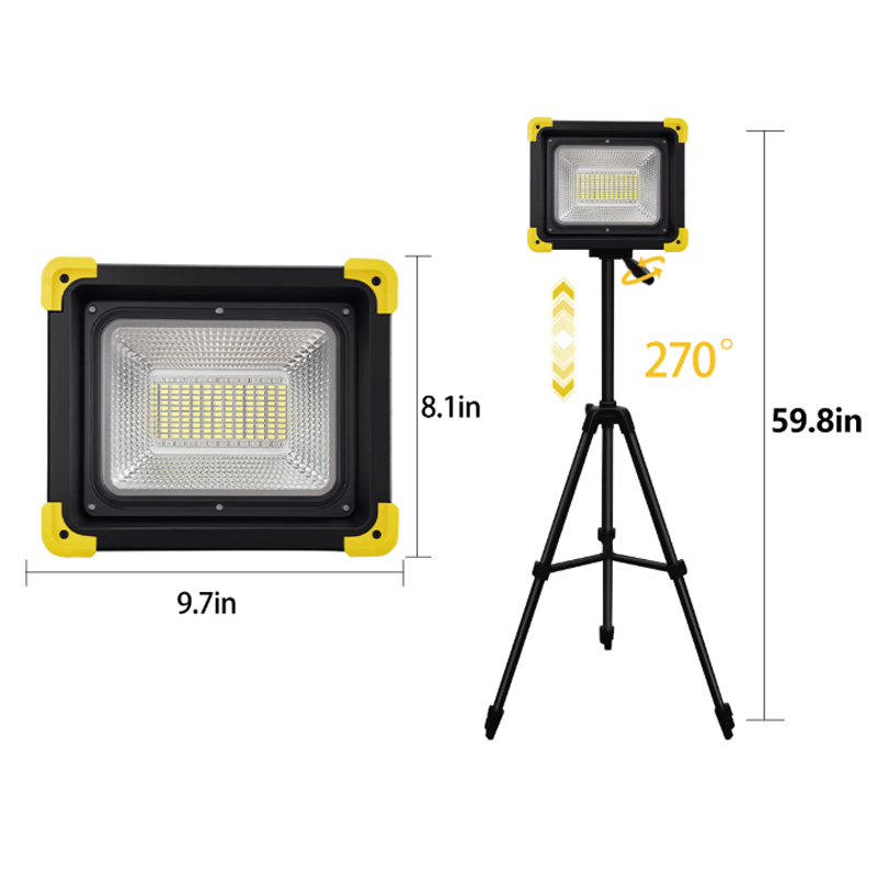 Rechargeable Task Lights for Workshop Use with Magnetic Stand - Image 2