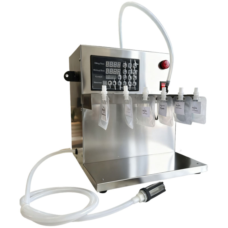3500 ml/min Desktop Liquid Filling Machine for Small Pouches - Image 2