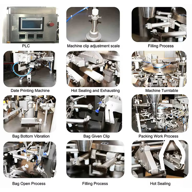 20-30bags/min Piston Fill Seal Machine for Liquid Paste Food - Image 4