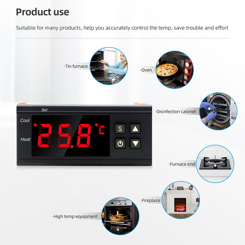 Temperature Controller Regulator - Burner Switch With Sensor - Image 4