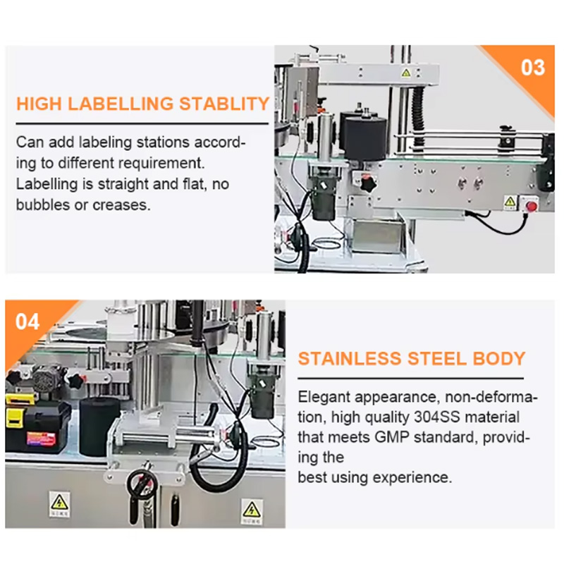 Photoelectric sensors detecting container presence label gap accurately