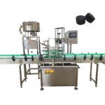 17 pcs/min Stainless Steel Capping Machine for Liquid Food