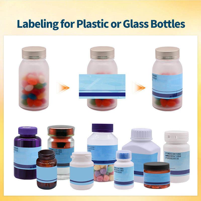 Adhesive label application accurate consistent placement industrial machine