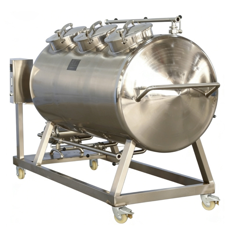 2000L Automatic CIP System with Mobile Stainless Steel Frame