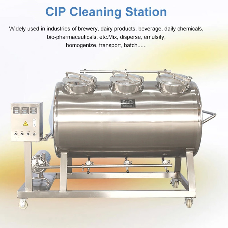 2000L Automatic CIP System with Mobile Stainless Steel Frame - Image 4