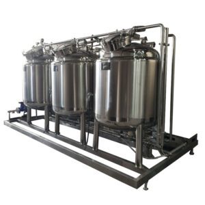 3000L Mobile Automatic CIP Cleaning System for Food Industry