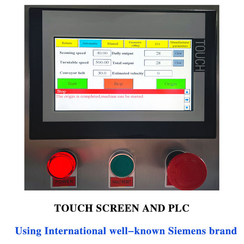 30–60 pcs/min Fully Automatic Can Seamer for Food Industry - Image 4