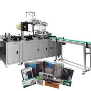 30–60 pcs/min Automatic Perfume Box Shrink Wrapping Machine