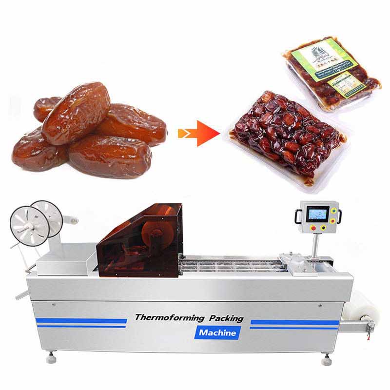 360–1200 bags/h Automatic Dates Vacuum Packing Machine