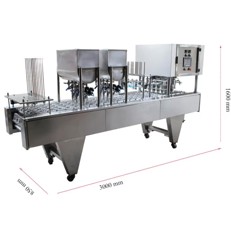 500 cups/h High Efficiency Stainless Steel Capping Machine - Image 6