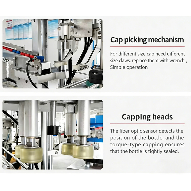 5000-6000 pcs/h Automatic Bottle Capping Machine for Plastic - Image 3