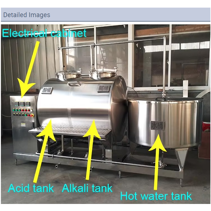 500L Automatic CIP System for Sanitary Tank Maintenance - Image 2