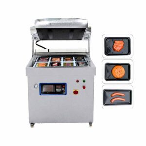 500–1800 bags/h Seafood Fish Vacuum Packing Machine Pouch