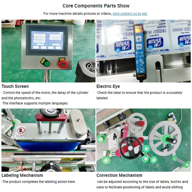Photoelectric sensors detecting bottle presence label gap accurate