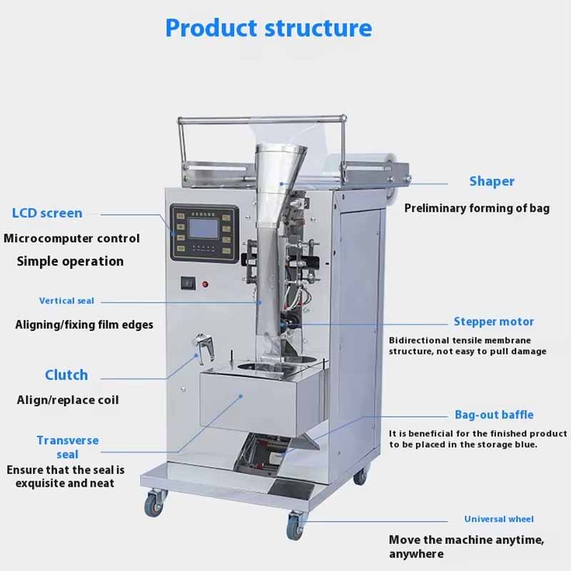 5–15 bags/min Vertical Automatic Food Sachet Sealing Machine - Image 2