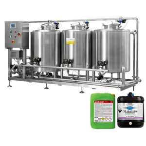 1000L Automatic CIP System for Food & Beverage Factory