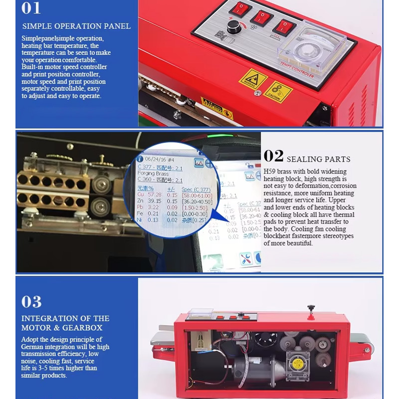 16 m/min Continuous Bag Sealing Machine for Plastic Packaging - Image 3