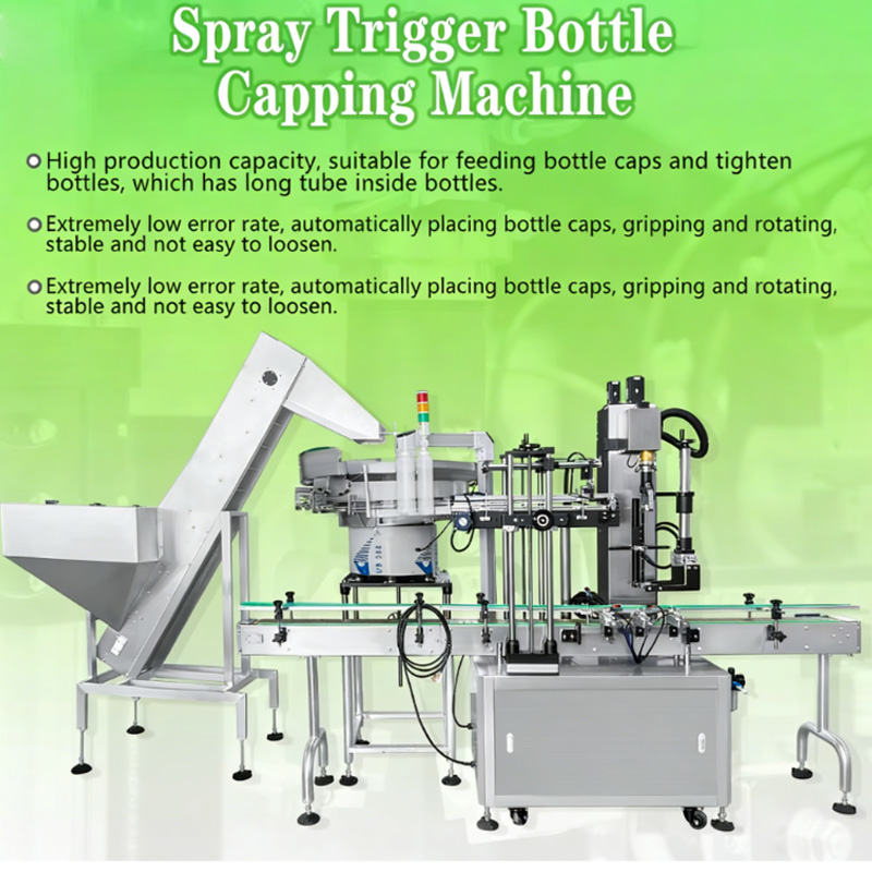 Plastic and PET bottles being sealed efficiently