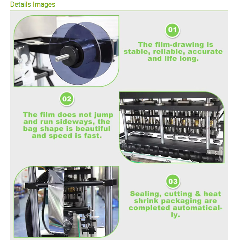 Automatic bottle feeding and foil placement system