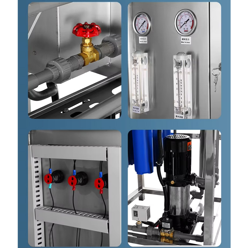 750LPH RO equipment ensures soft pure drinking water
