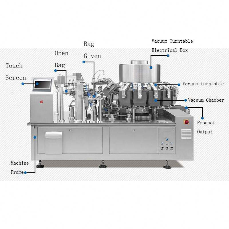 Stainless steel body ensures hygienic food vacuum sealing