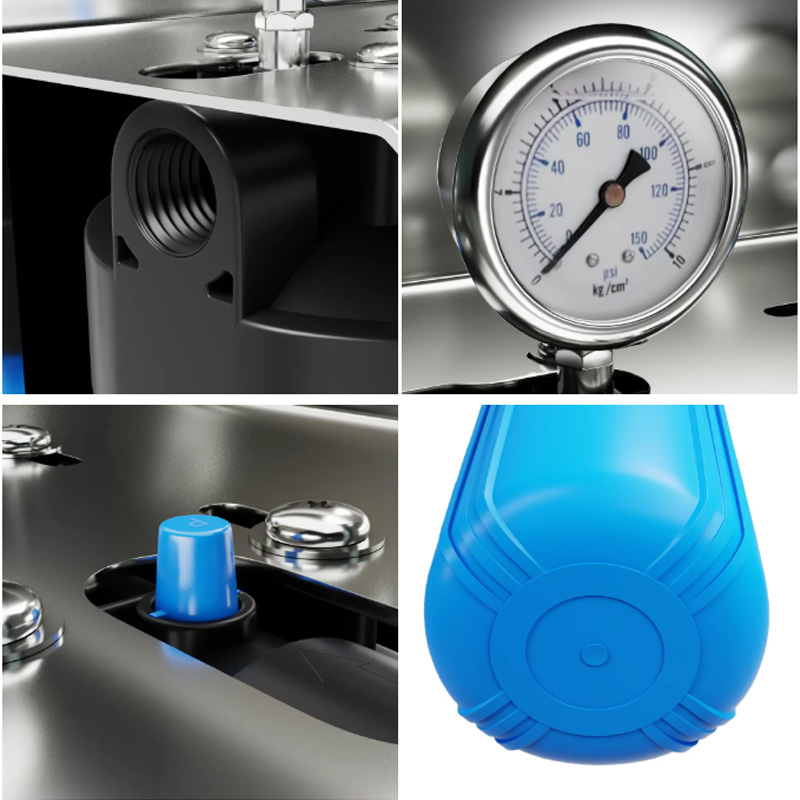200LPH Water Filtration System Stainless Steel 4 Stage UF - Image 4
