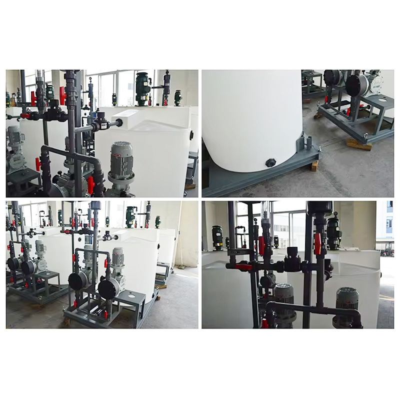 1000L Manual Polymer Dosing System for Industrial Wastewater - Image 2