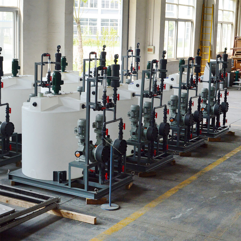 1000L Manual Polymer Dosing System for Industrial Wastewater - Image 4