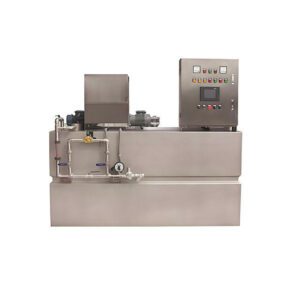 2000L/H Chemical Dosing System PLC 3 Chamber Water Treatment