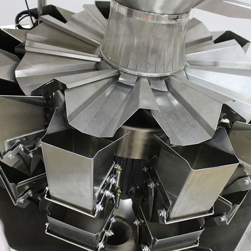 Stainless steel body ensures hygienic granule packing