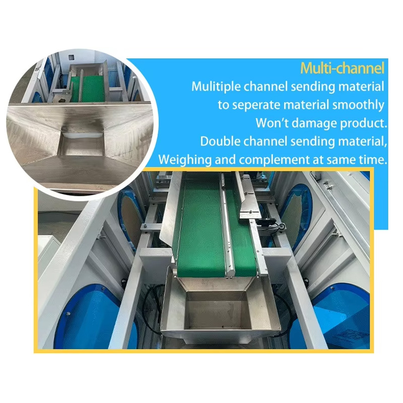 Automatic system completes weighing and packing process
